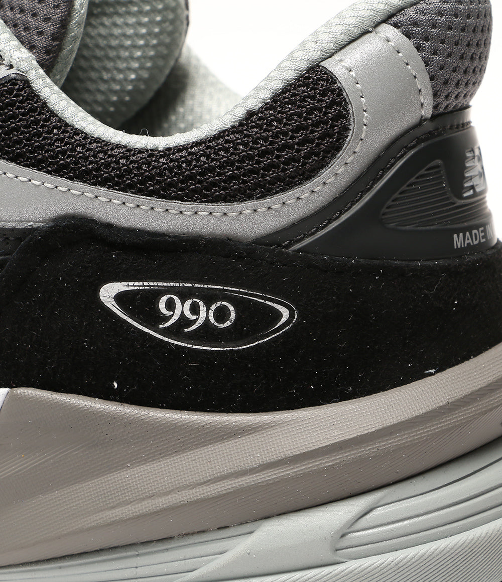 美品 new balance スニーカー Dワイズ USA製 M990BK6 メンズ SIZE 27cm ニューバランス