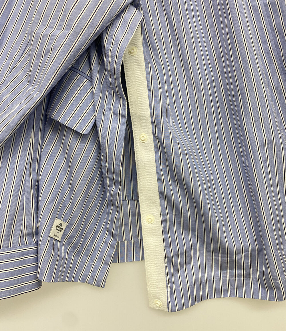 美品 sacai 長袖シャツ 23-03037M Thomas Mason Cotton Poplin メンズ SIZE 4 サカイ