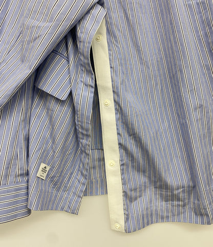 美品 sacai 長袖シャツ 23-03037M Thomas Mason Cotton Poplin メンズ SIZE 4 サカイ