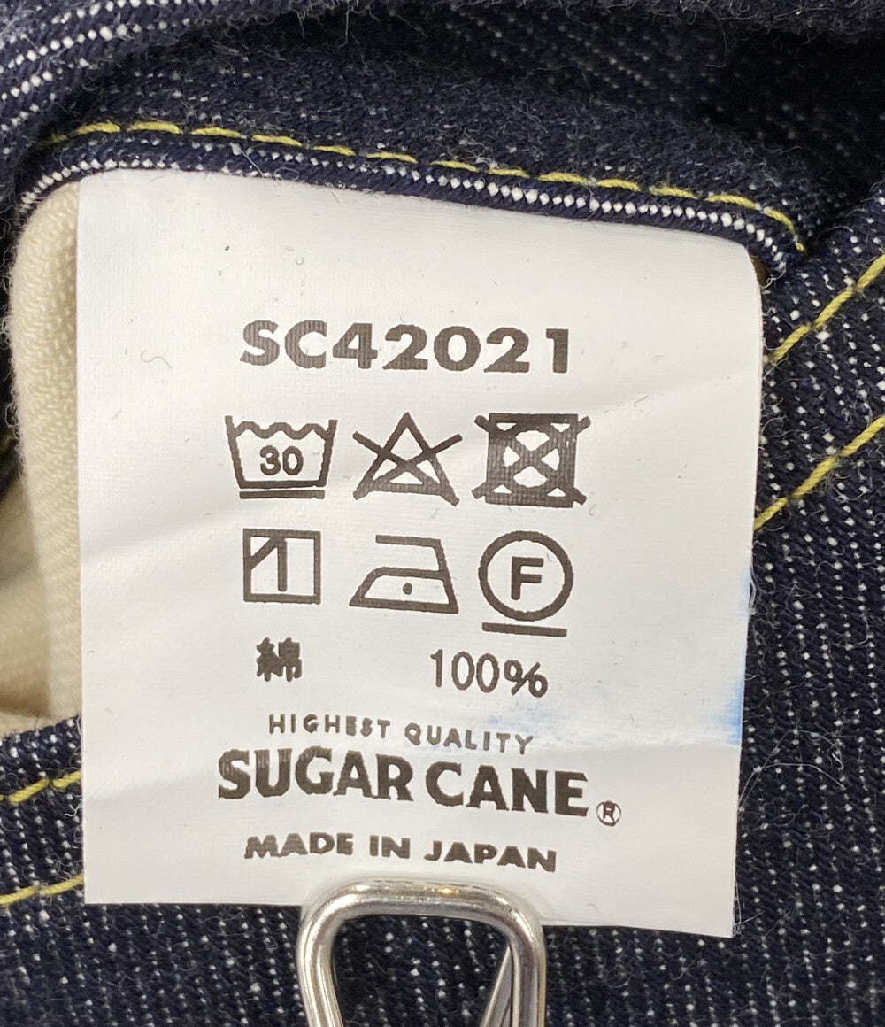 美品 SUGAR CANE デニムパンツ 2021 MODEL 14.25oz DENIM SLIM TAPERED メンズ SIZE 34/32 シュガーケーン