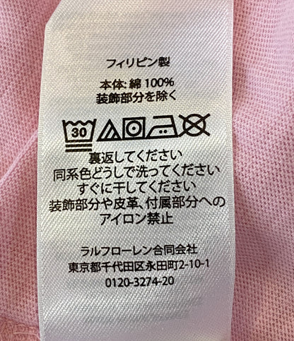 美品 POLO RALPH LAUREN 半袖Ｔシャツ CUSTOM SLIM FIT LUNAR NEW YEAR T PINK メンズ SIZE L ポロ・ラルフローレン