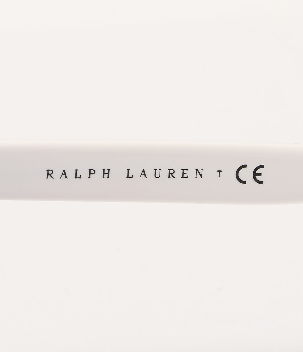 美品 POLO RALPH LAUREN サングラス PH4184F 522972 ホワイト ブルーレンズ レディース ポロ・ラルフローレン
