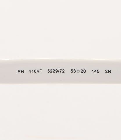 美品 POLO RALPH LAUREN サングラス PH4184F 522972 ホワイト ブルーレンズ レディース ポロ・ラルフローレン