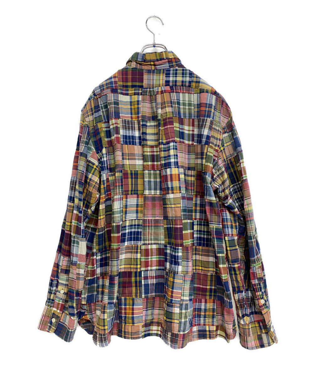 POLO RALPH LAUREN 長袖シャツ CLASSIC FIT MADRAS SHIRT INDIAN MADRAS メンズ SIZE XL ポロ・ラルフローレン