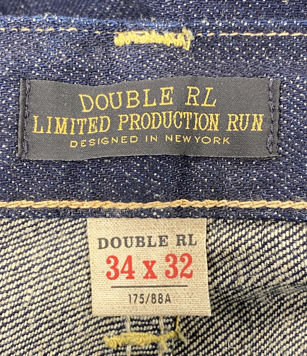 美品 RRL RALPH LAUREN デニムパンツ 25SS LIMITED EDITION SELVEDGE CARPENTER メンズ SIZE 34/32 ダブルアールエル