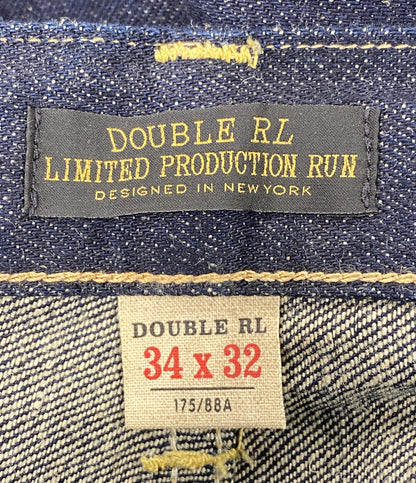 美品 RRL RALPH LAUREN デニムパンツ 25SS LIMITED EDITION SELVEDGE CARPENTER メンズ SIZE 34/32 ダブルアールエル