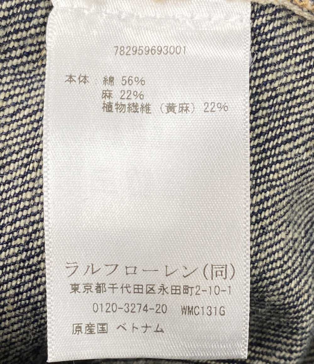 美品 RRL RALPH LAUREN デニムパンツ 25SS LIMITED EDITION SELVEDGE CARPENTER メンズ SIZE 34/32 ダブルアールエル