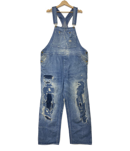 RRL RALPH LAUREN オーバーオール 24SS REPAIRED ダメージ加工 メンズ SIZE L ダブルアールエル