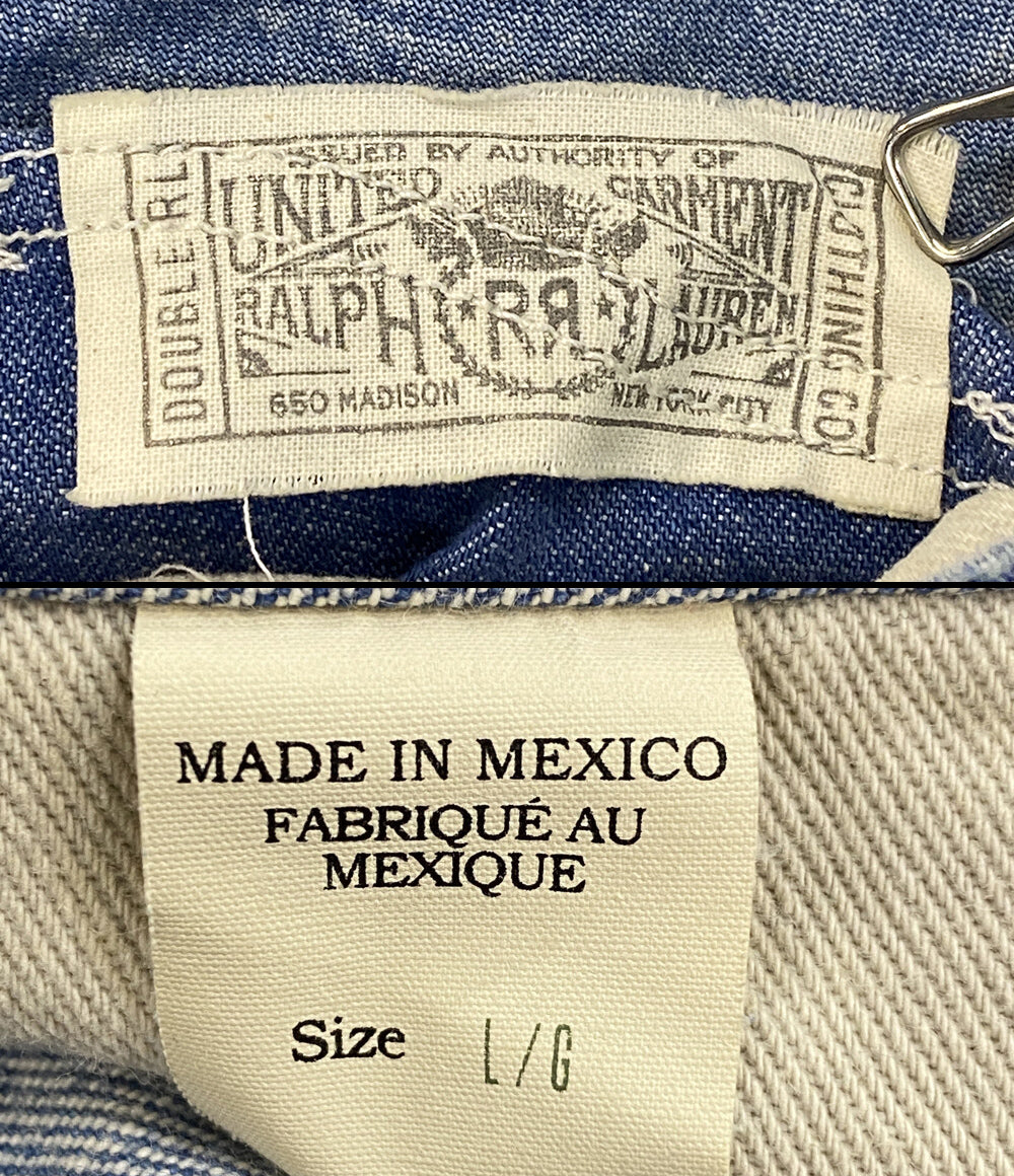 RRL RALPH LAUREN オーバーオール 24SS REPAIRED ダメージ加工 メンズ