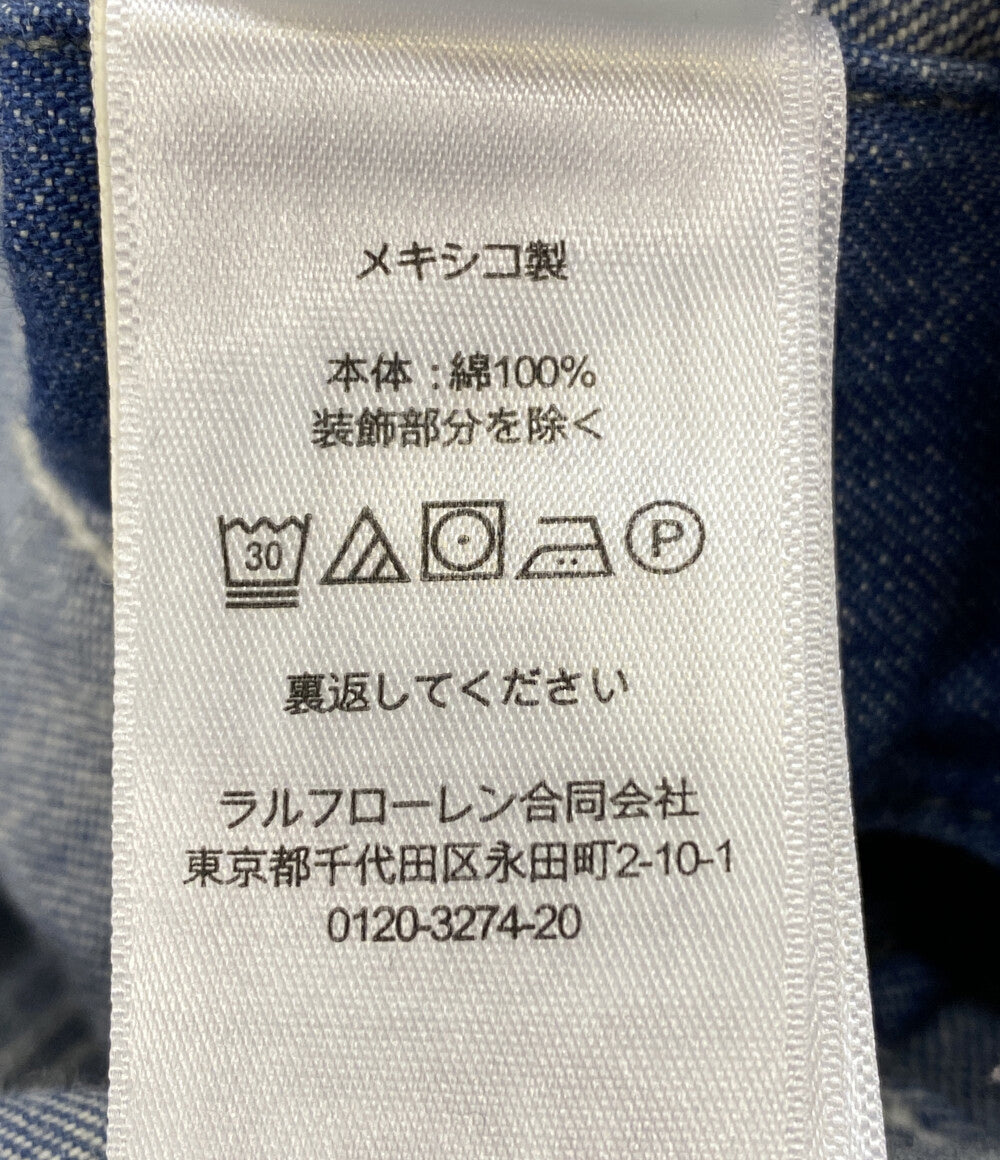 RRL RALPH LAUREN オーバーオール 24SS REPAIRED ダメージ加工 メンズ SIZE L ダブルアールエル