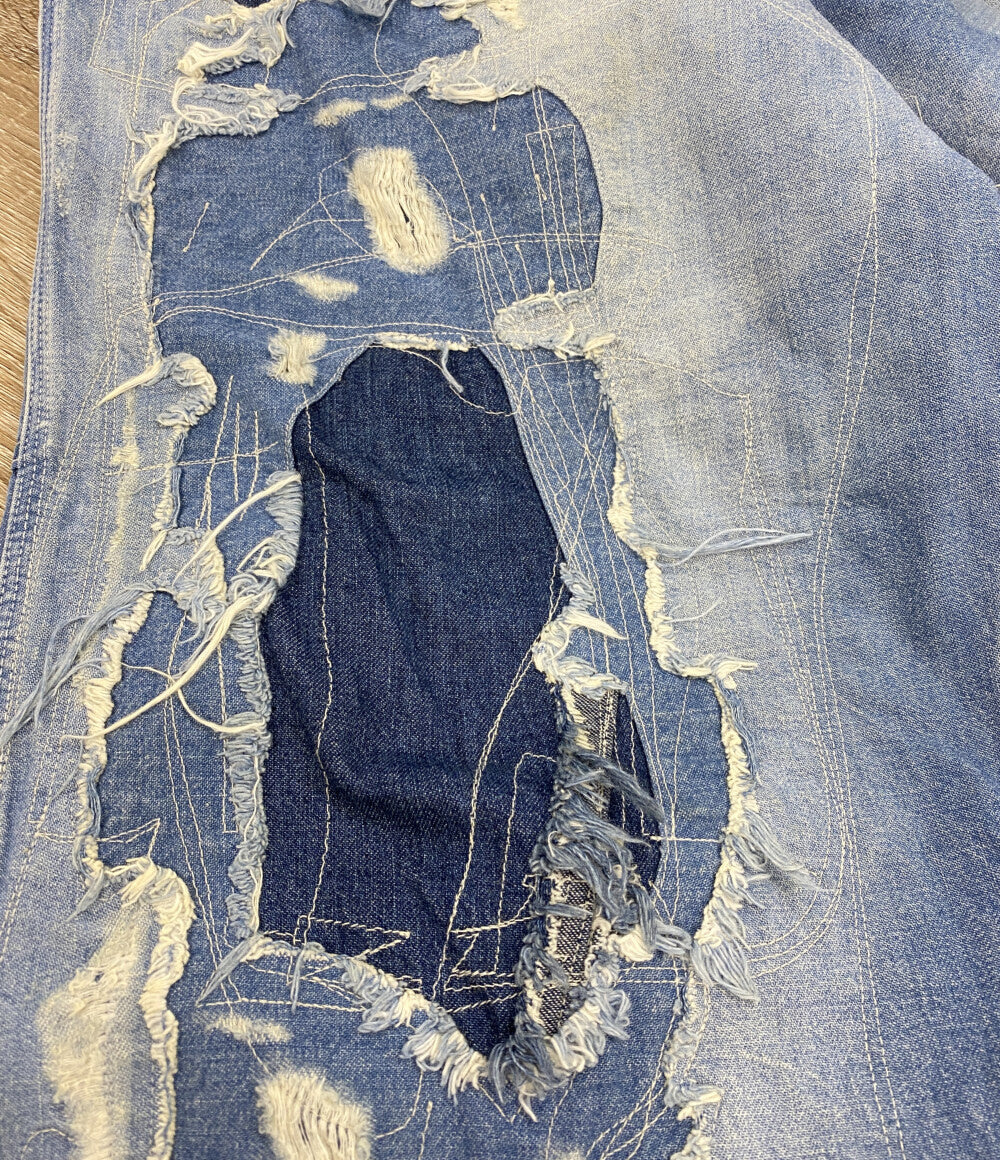 RRL RALPH LAUREN オーバーオール 24SS REPAIRED ダメージ加工 メンズ