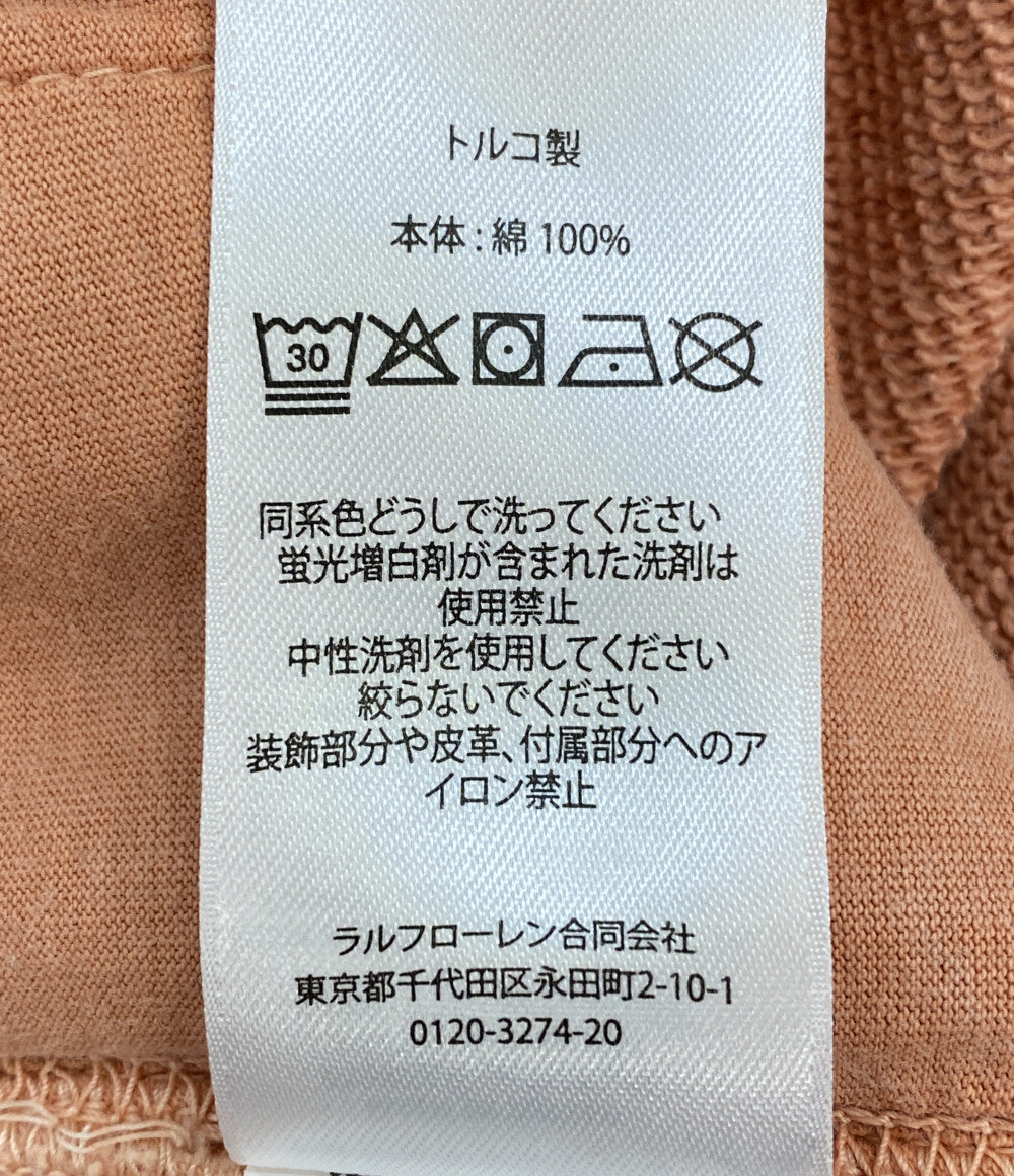 POLO RALPH LAUREN オーガニック コットンフリース ショーツ オレンジ メンズ SIZE L ポロ・ラルフローレン