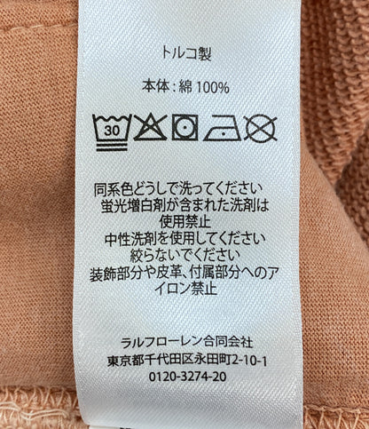 POLO RALPH LAUREN オーガニック コットンフリース ショーツ オレンジ メンズ SIZE L ポロ・ラルフローレン