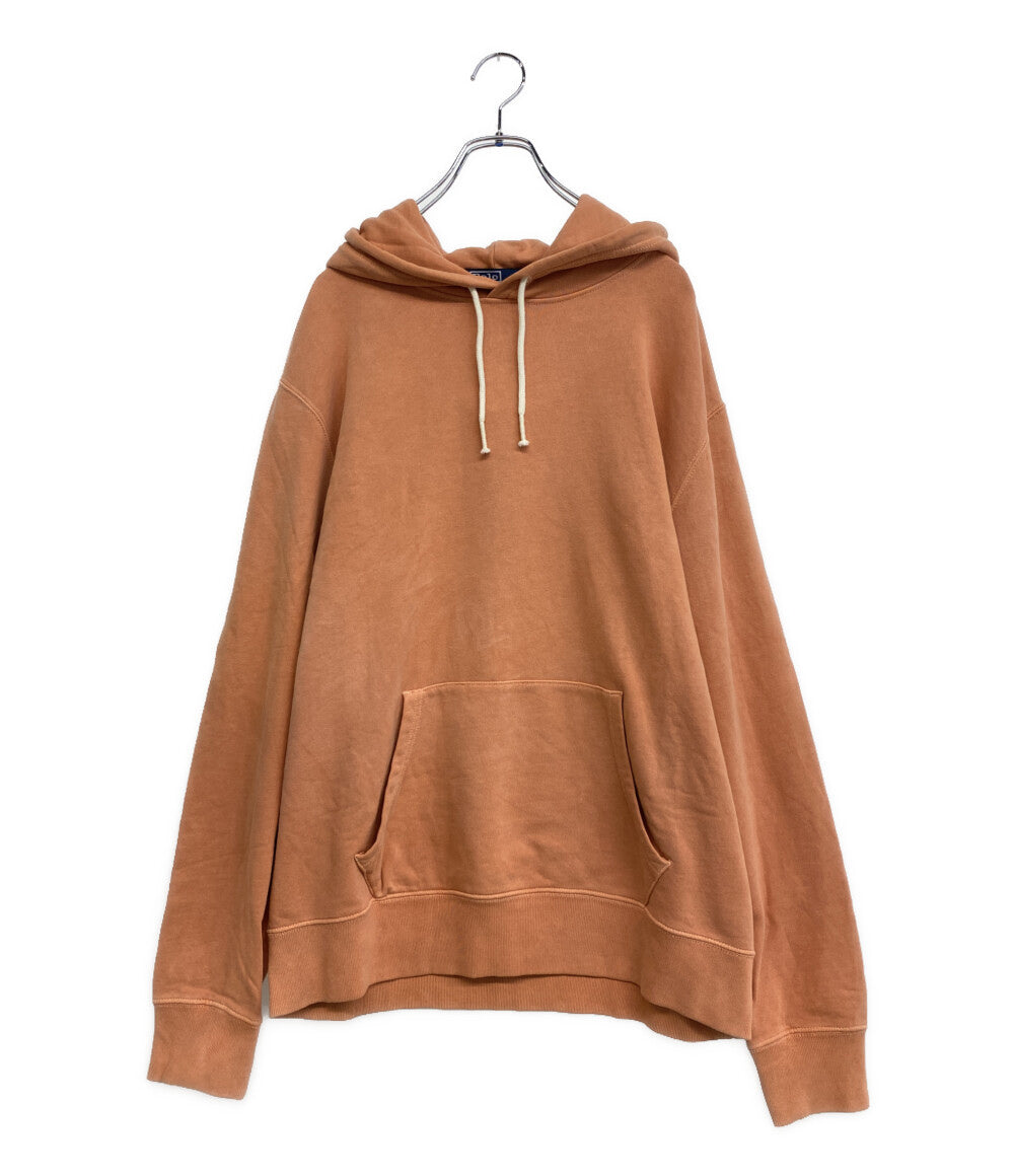 POLO RALPH LAUREN パーカー オーガニック コットンフリース フーディー オレンジ メンズ SIZE L ポロ・ラルフローレン