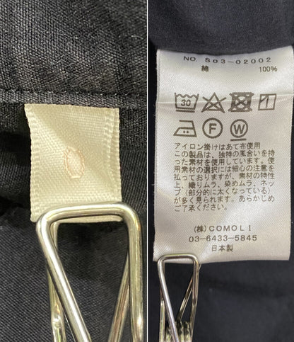COMOLI 長袖シャツ バンドカラー S03-02002 メンズ SIZE - コモリ
