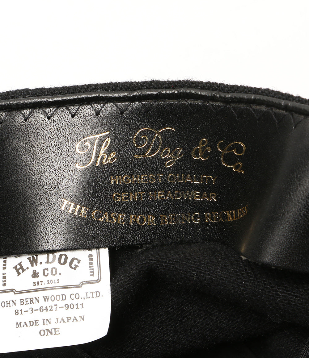 THE H.W.DOG&CO エイチダブリュードッグアンドコー BASEBALL CAP ブラック D-00001 メンズ