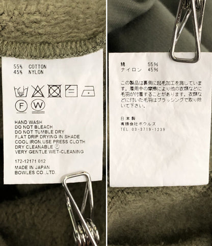 HYKE スウェット 172-12171 OLIVE ボンディング 日本製 レディース SIZE 2 ハイク