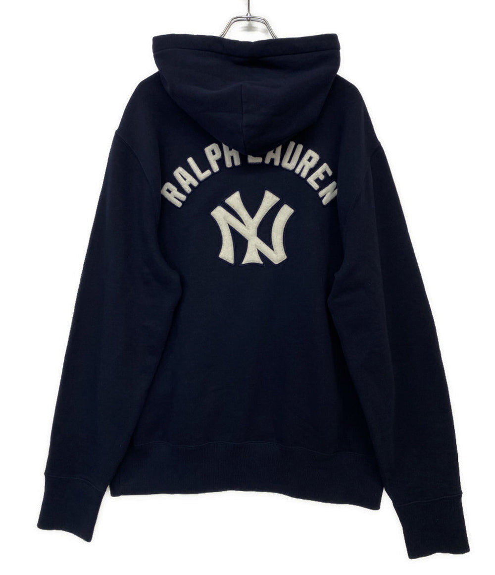 POLO RALPH LAUREN パーカー ヤンキース フーディ COOPERSTOWN YANKEES メンズ SIZE L ポロ・ラルフローレン