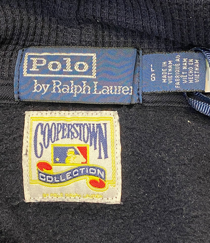 POLO RALPH LAUREN パーカー ヤンキース フーディ COOPERSTOWN YANKEES メンズ SIZE L ポロ・ラルフローレン