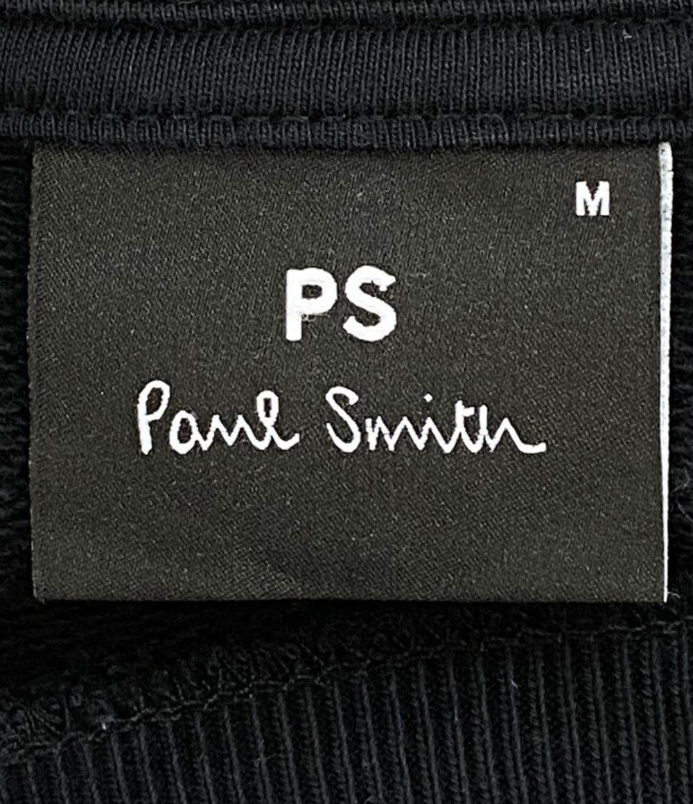 PAUL SMITH スウェット TWO DOGS プリント ブラック メンズ SIZE M ポール・スミス