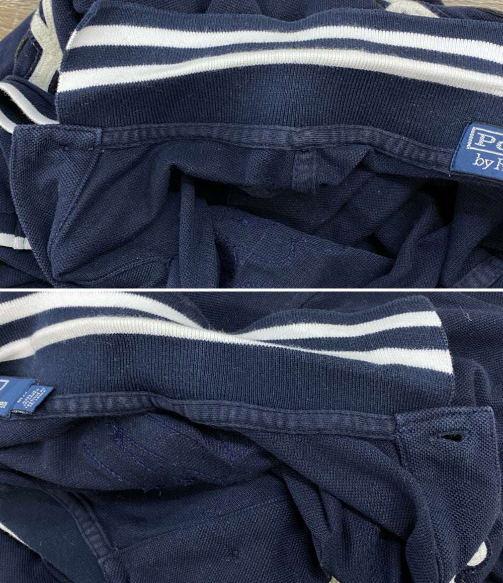 POLO RALPH LAUREN ポロシャツ MLB YANKEES NAVY CLASSIC FIT メンズ SIZE L ポロ・ラルフローレン