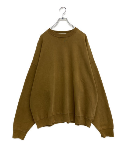 REMI RELIEF スウェット USED加工 スウェット キャメル メンズ SIZE M レミレリーフ