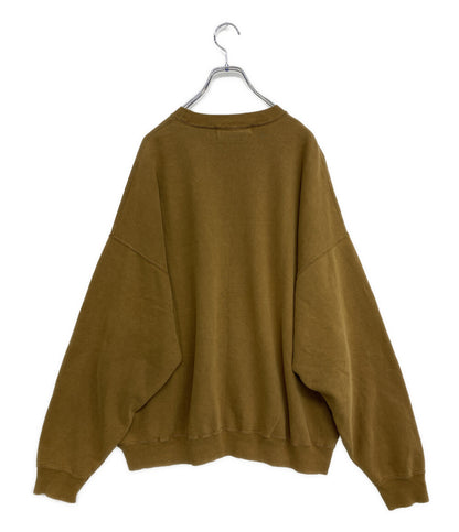 REMI RELIEF スウェット USED加工 スウェット キャメル メンズ SIZE M レミレリーフ