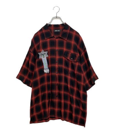 WIND AND SEA ウィンダンシー 半袖シャツ KOICHIRO TAKAGI シャドウ RAYON メンズ SIZE XL