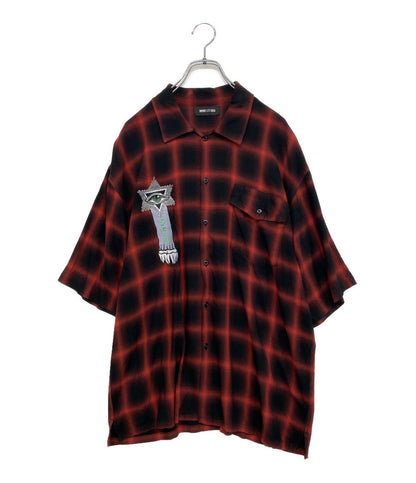 WIND AND SEA ウィンダンシー 半袖シャツ KOICHIRO TAKAGI シャドウ RAYON メンズ SIZE XL