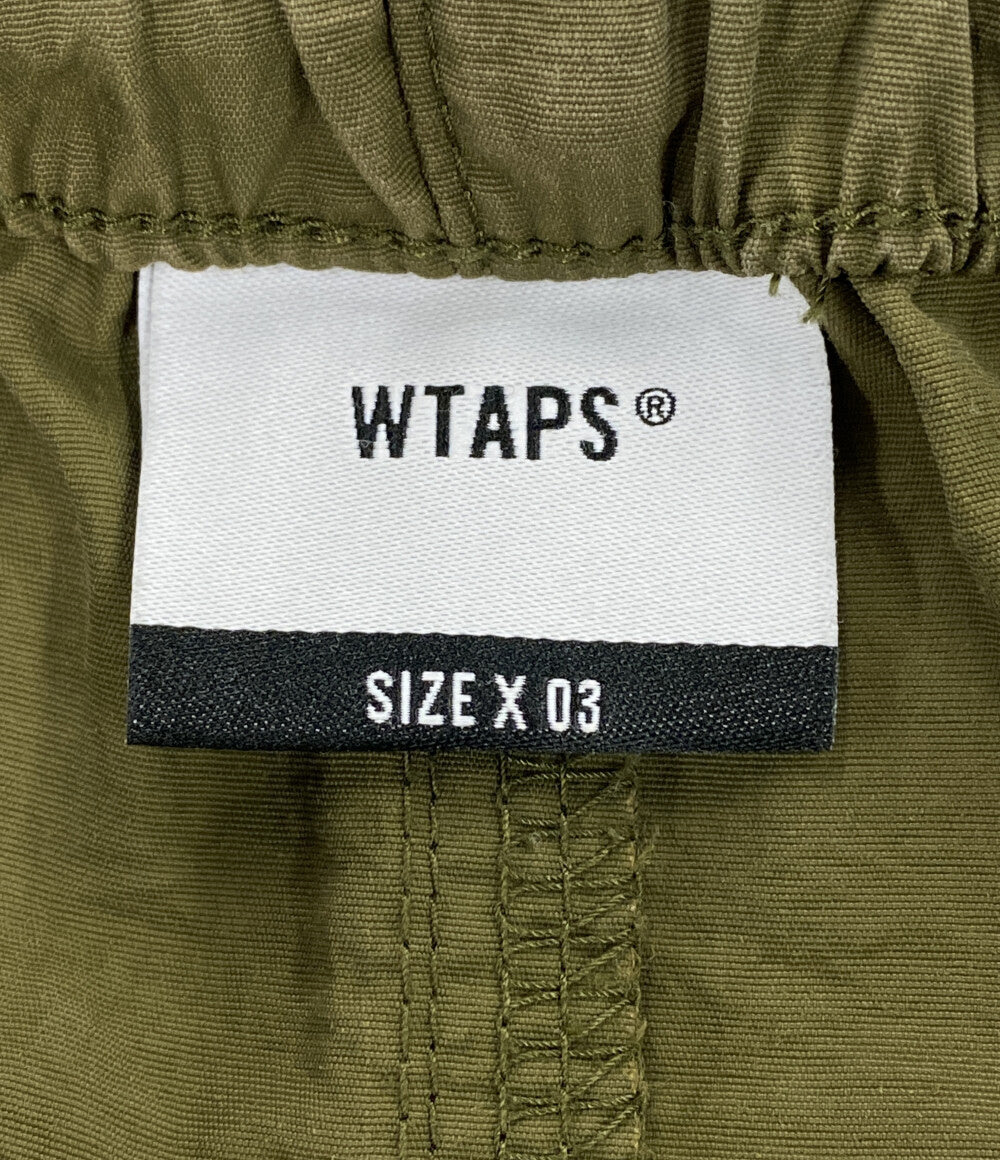 WTAPS ハーフパンツ ACADEMY 221BRDT-PTM09 OLV ナイロン メンズ SIZE 03 ダブルタップス