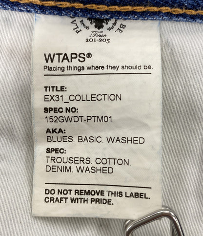 WTAPS デニムパンツ 15AW 152GWDT-PTM01 BLUES BASIC WASHED メンズ SIZE M ダブルタップス