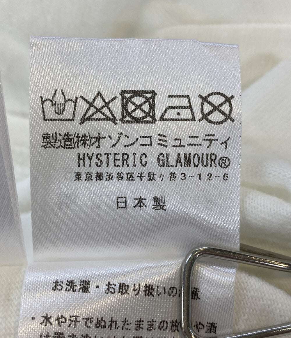 美品 HYSTERIC GLAMOUR 半袖Ｔシャツ HYSTERIC MOVIE T ホワイト メンズ SIZE XL ヒステリックグラマー