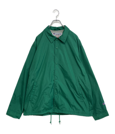 美品 Supreme × CHAMPION チャンピオン ジャケット 24SS COACHES JACKET GREEN メンズ SIZE XL シュプリーム