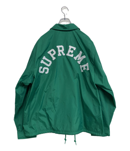 美品 Supreme × CHAMPION チャンピオン ジャケット 24SS COACHES JACKET GREEN メンズ SIZE XL シュプリーム