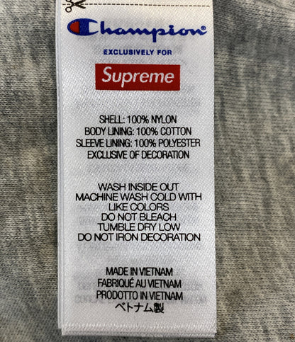 美品 Supreme × CHAMPION チャンピオン ジャケット 24SS COACHES JACKET GREEN メンズ SIZE XL シュプリーム