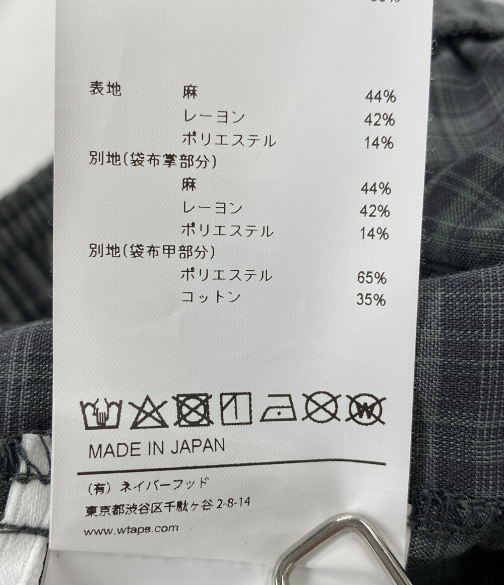 WTAPS パンツ 24SS ROUSERS LNRY. POPLIN. TEXT 241CWDT-PTM05 メンズ SIZE 02 ダブルタップス