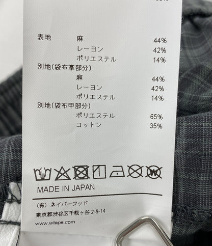 WTAPS パンツ 24SS ROUSERS LNRY. POPLIN. TEXT 241CWDT-PTM05 メンズ SIZE 02 ダブルタップス