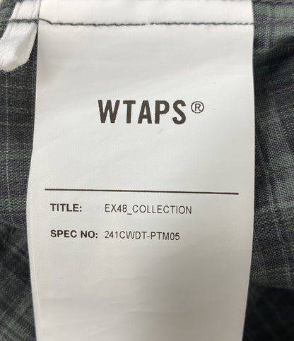WTAPS パンツ 24SS ROUSERS LNRY. POPLIN. TEXT 241CWDT-PTM05 メンズ SIZE 02 ダブルタップス