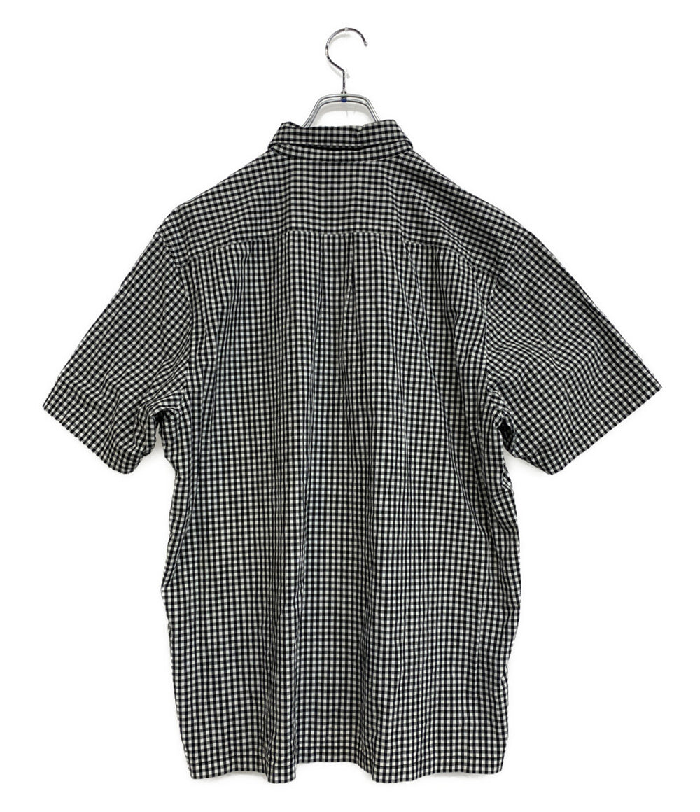 Supreme 半袖シャツ 21SS GINGHAM ボックス ブラック メンズ SIZE XL シュプリーム