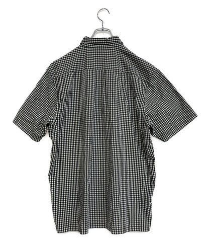 Supreme 半袖シャツ 21SS GINGHAM ボックス ブラック メンズ SIZE XL シュプリーム