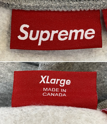 美品 Supreme スウェット 24SS Established Crewneck グレー メンズ SIZE XL シュプリーム