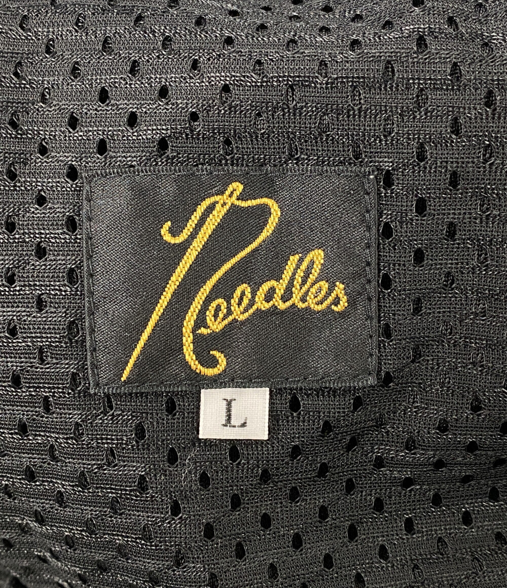 NEEDLES トラックパンツ ダマスク柄 IN198 メンズ SIZE L ニードルズ