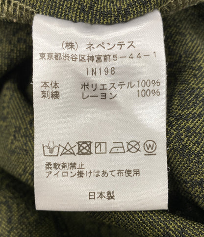 NEEDLES トラックパンツ ダマスク柄 IN198 メンズ SIZE L ニードルズ