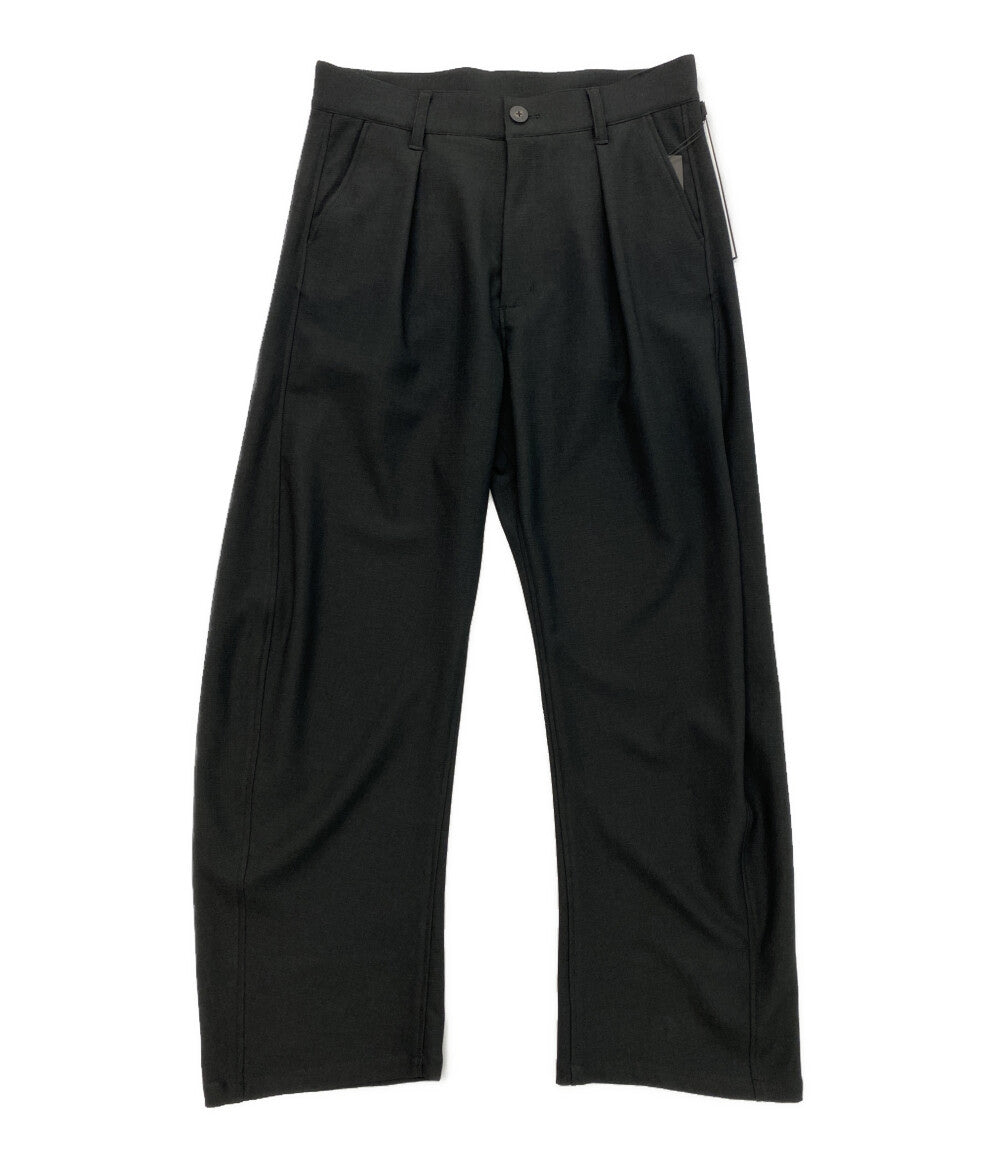 美品 wjk ダヴルジェイケイ パンツ relax banana slacks 5214 pe48h BLACK メンズ SIZE L