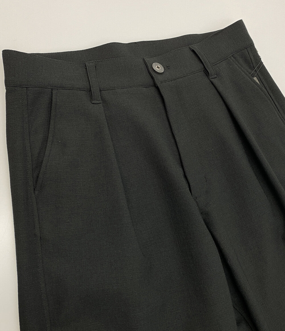 美品 wjk ダヴルジェイケイ パンツ relax banana slacks 5214 pe48h BLACK メンズ SIZE L