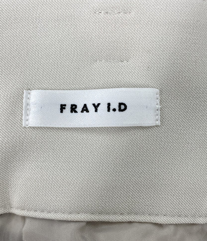 美品 FRAY I.D ハイウエストベルトデザインワイドパンツ FWFP251008 レディース SIZE 1 フレイアイ・ディー