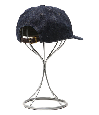 美品 RRL キャップ ランチ ロゴ デニム ボール キャップ 782959714001 メンズ SIZE 55cm - 61cm ダブルアールエル