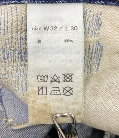 美品 FDMTL ファンダメンタル デニムパンツ CLASSIC FIT DENIM FA25 MG132 日本製 メンズ SIZE W32/L30