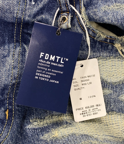 美品 FDMTL ファンダメンタル デニムパンツ CLASSIC FIT DENIM FA25 MG132 日本製 メンズ SIZE W32/L30