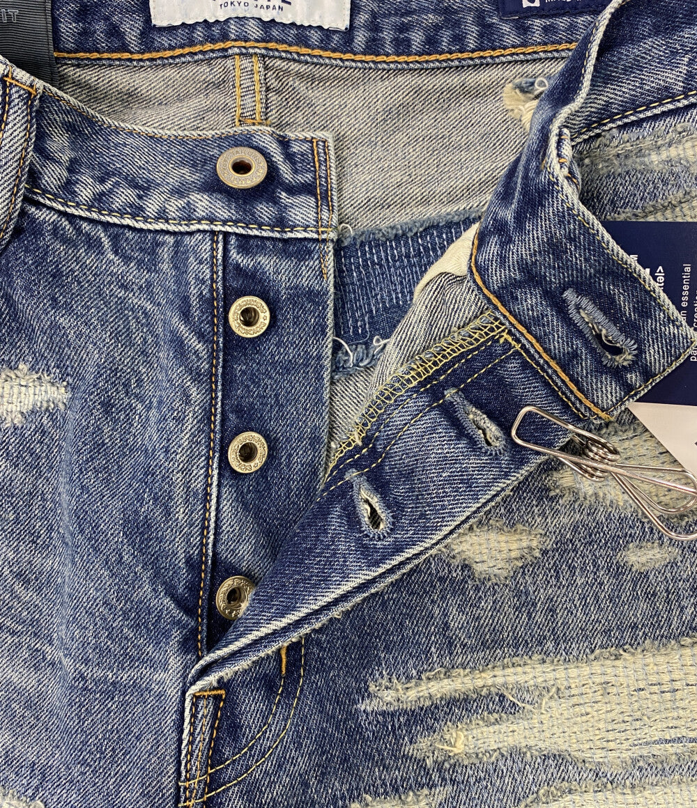 美品 FDMTL ファンダメンタル デニムパンツ CLASSIC FIT DENIM FA25 MG132 日本製 メンズ SIZE W32/L30